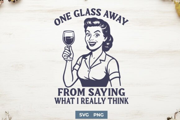 Download Funny Wine Retro Sarcastic SVG PNG Print - Fun Collection