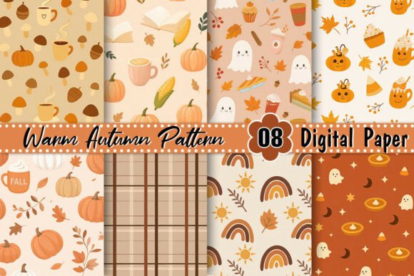 Download Warm Fall Autumn Pattern - Autumn Collection