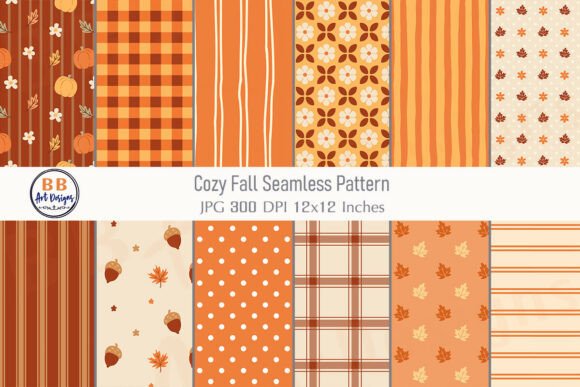 Download Fall Pattern Seamless Cozy Autumn Paper - Autumn Collection