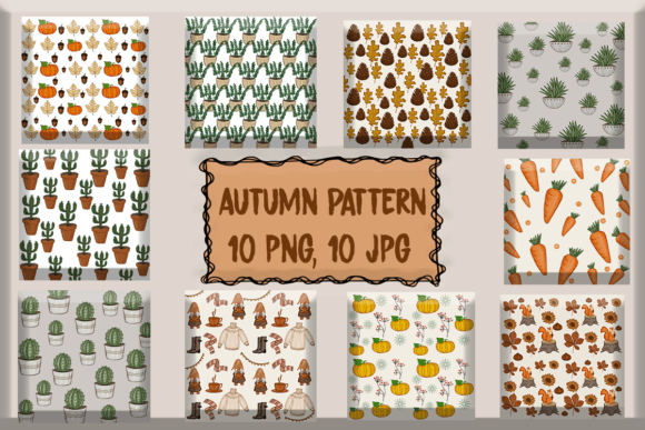 Download Autumn Pattern Bundle - Autumn Collection