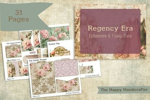 Download Regency Era Ephemera &amp; Fussy Cuts - Ephemera Collection