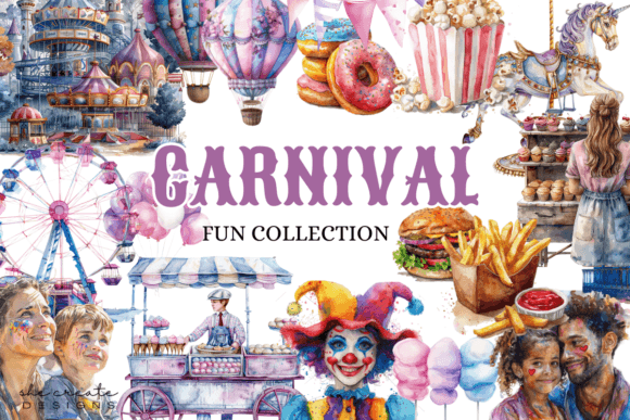 Download Carnival Fun Clipart Collection - Premium Resources